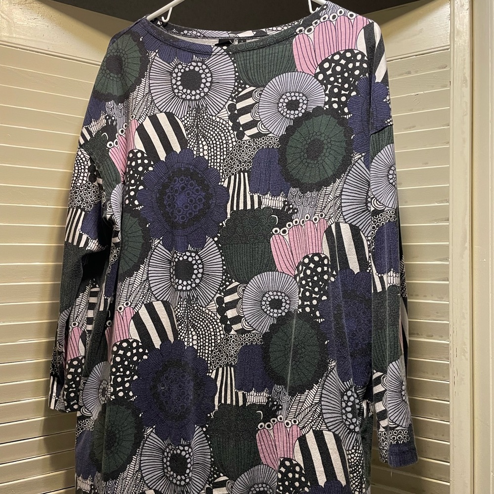 Fun tunic cute with tights.